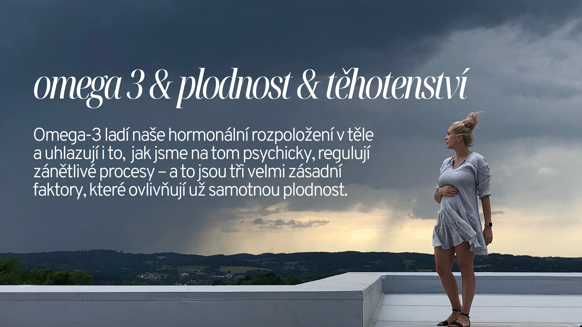 omega 3 a plodnost, tehotenstvi